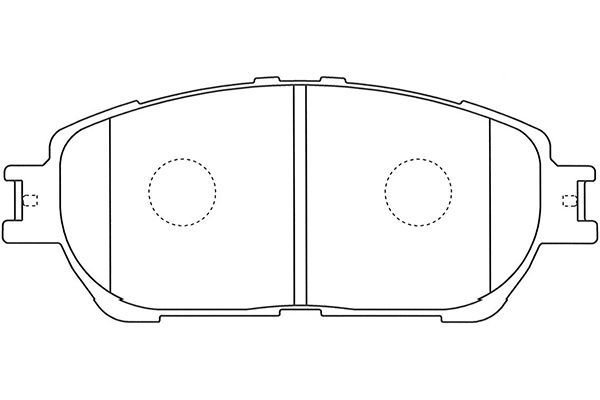 KAVO PARTS Комплект тормозных колодок, дисковый тормоз BP-9130